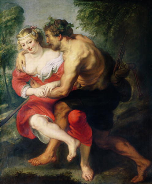Scene Of Love or, The Gallant Conversation by Peter Paul Rubens